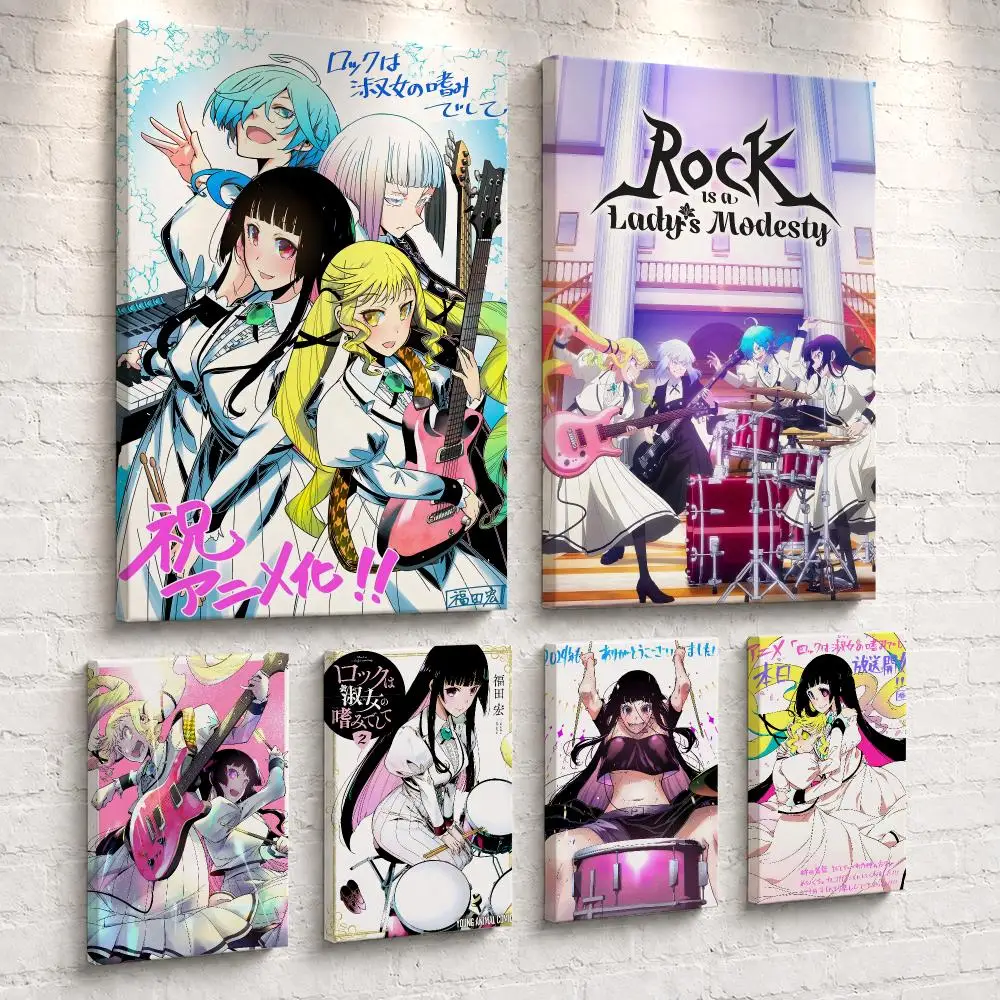 Live Rock - R-Rock Is a Lady's Modesty Framed