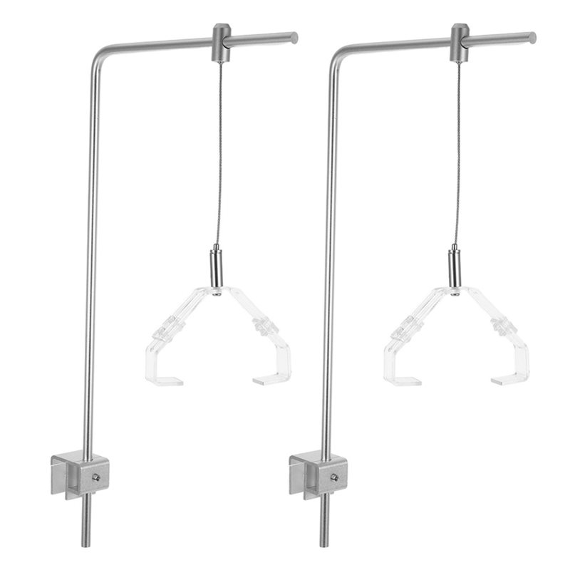 Saltwater Tank - AB41-2Pcs Fish Tank Light Rack Aluminum