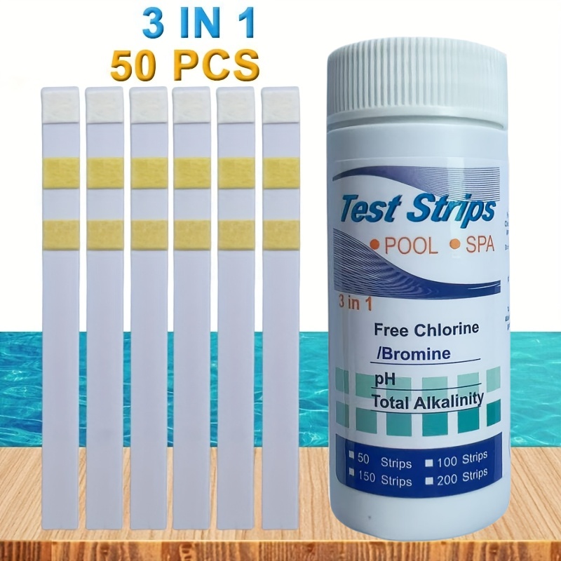 Ocean Aquarium - Chlorine PH Test Strips SPA Swimming