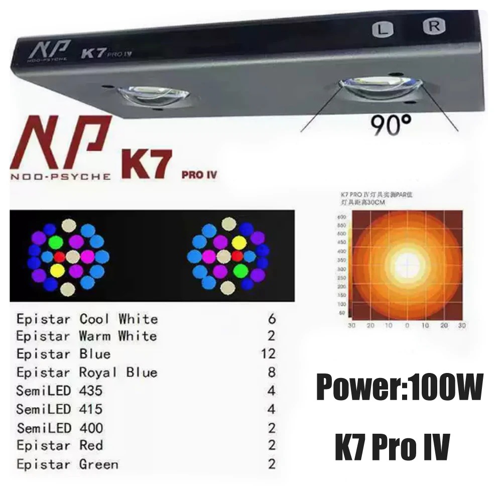 Saltwater Tank - Noopsyche NP K7Pro IV 100W App