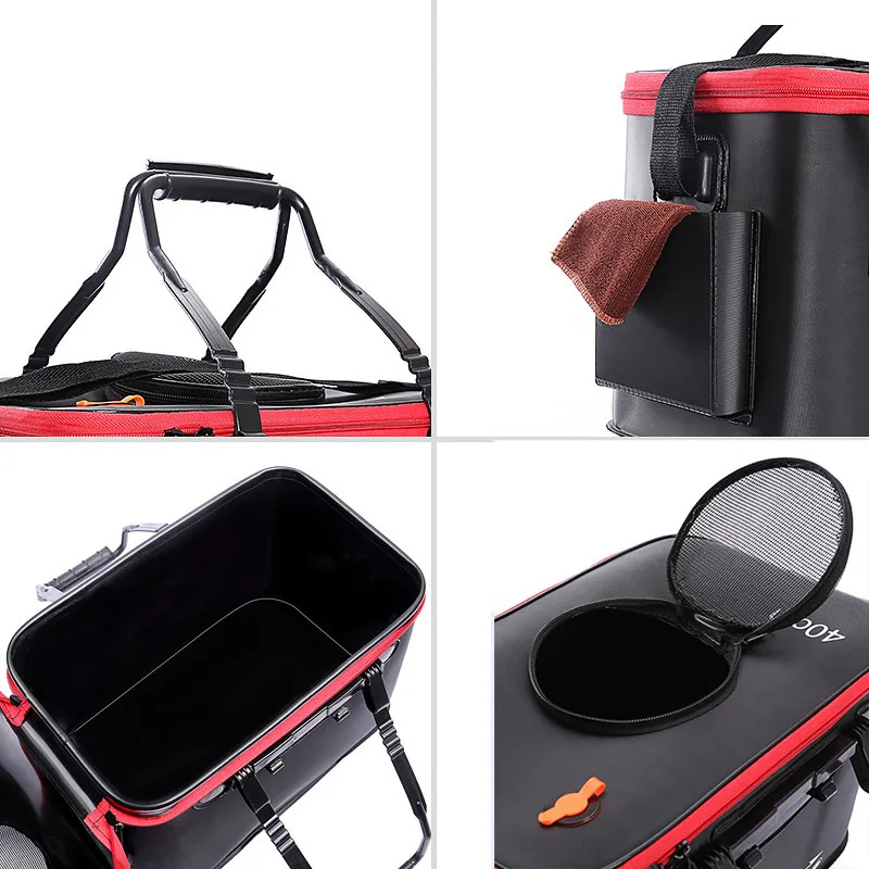 Fishing Bucket Folding Thicken - Marine Fish Tank ulasan dan harga