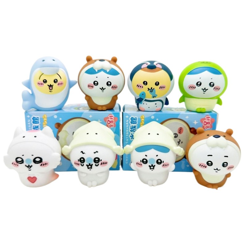 8pcs/Box Kawaii Chiikawa Aquar - Marine Aquarium ulasan dan harga
