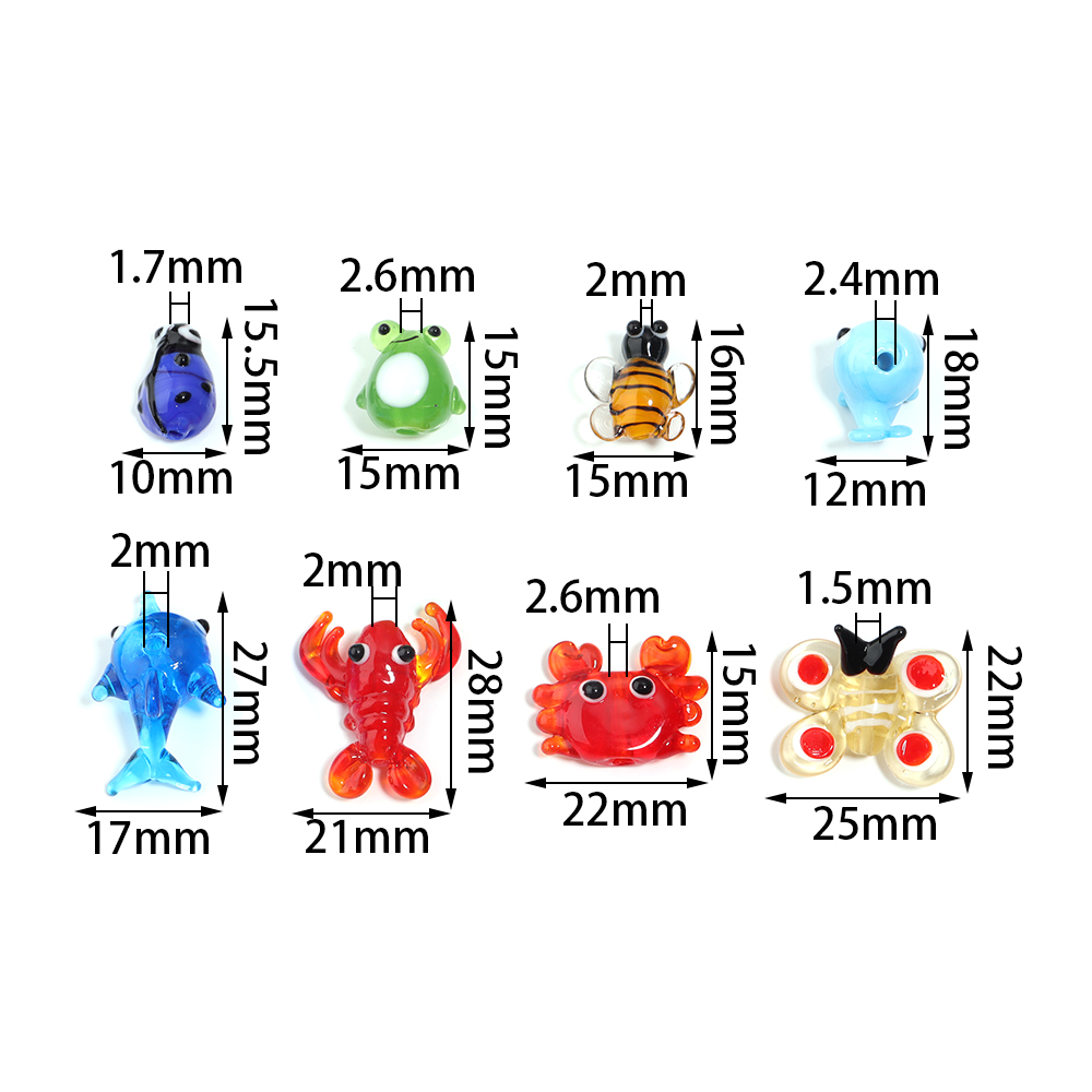 2Pcs Glass Pendant Marine Anim - Marine Aquarium ulasan dan harga