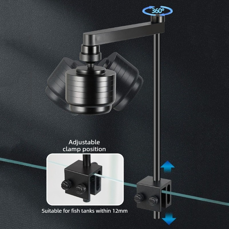 Fish Tank Light LED 3 Colors W - Reef Lighting ulasan dan harga
