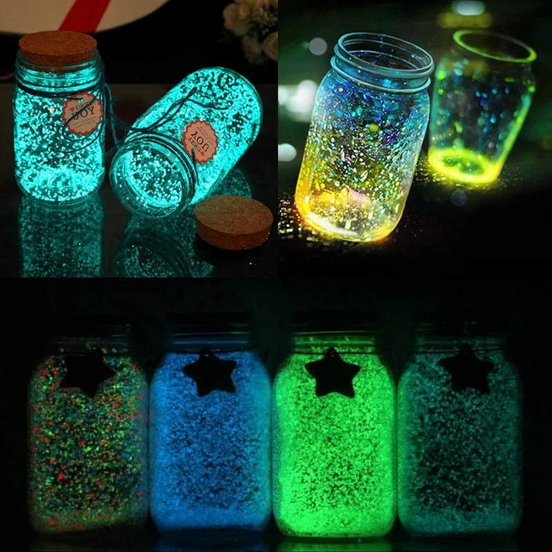 1000pcs 3-5mm Luminous Sand Gl - Ocean Aquarium ulasan dan harga