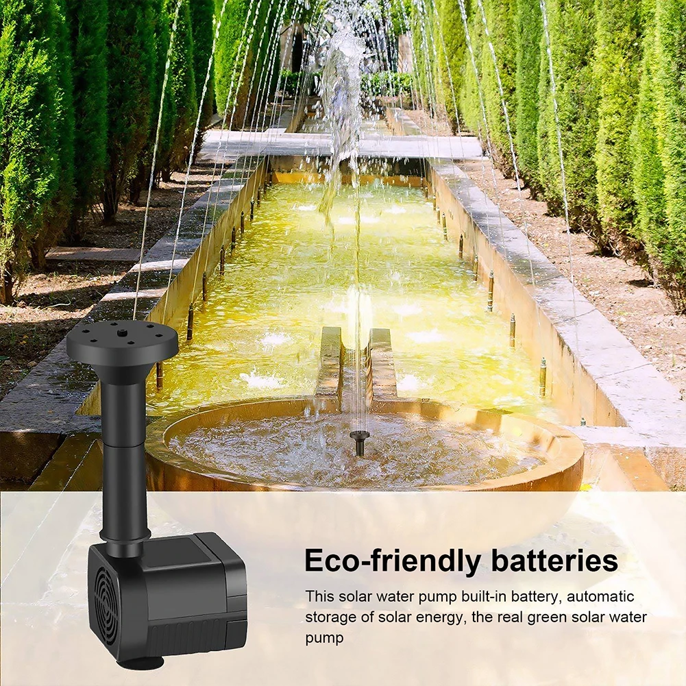 Solar Water Pump Fountain Pump - Marine Aquarium ulasan dan harga