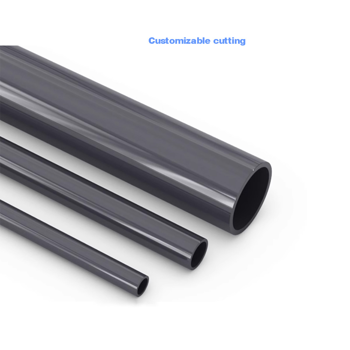 Black PVC Plastic Pipe Hollow  - Ocean Aquarium ulasan dan harga
