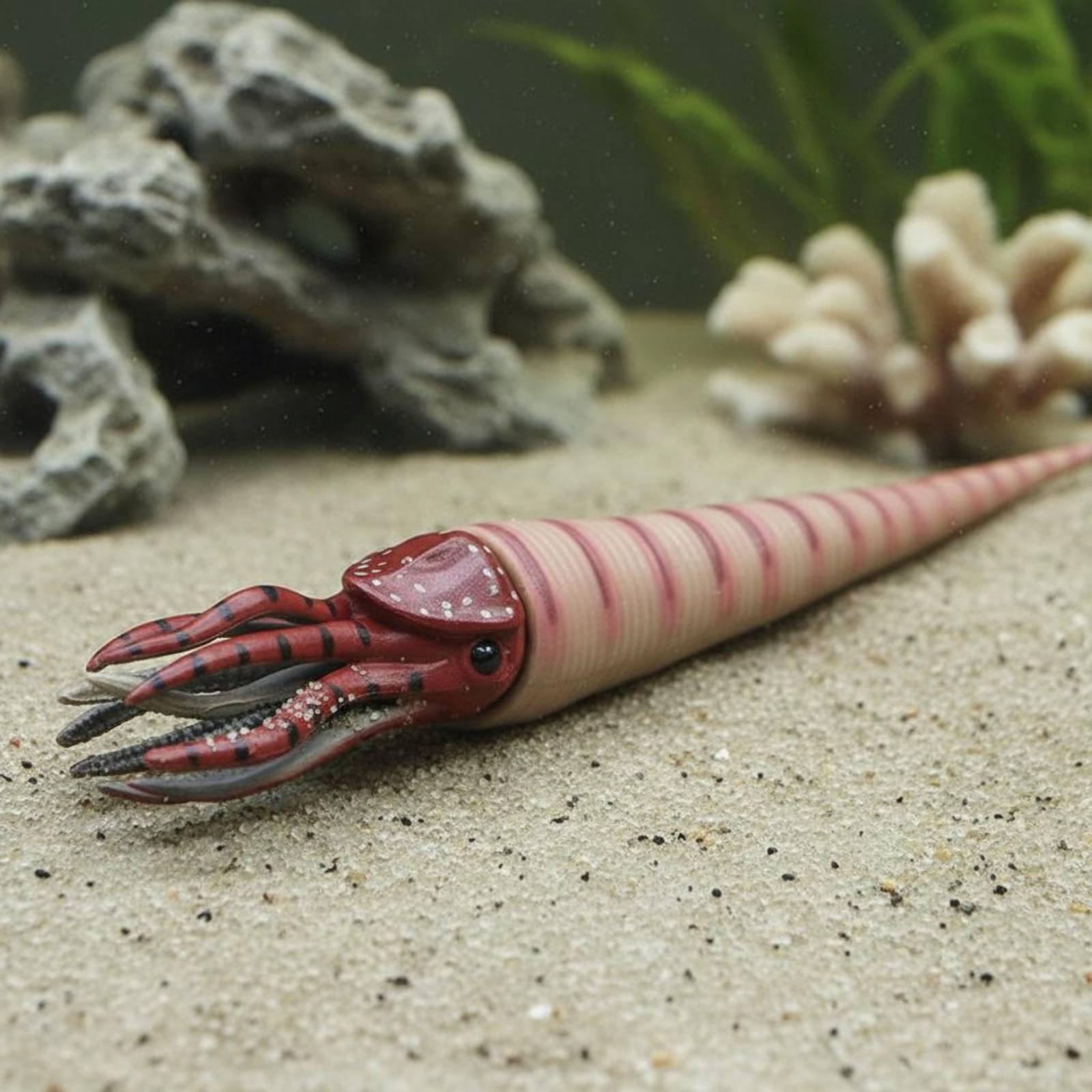 Crab Figure Realistic Plastic  - Marine Aquarium ulasan dan harga