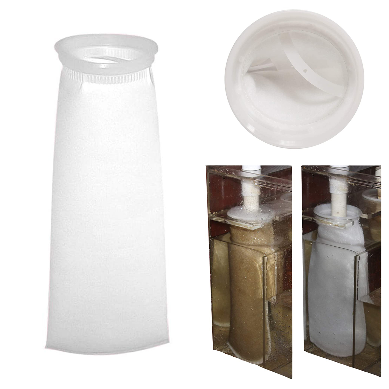 Aquarium Filter Socks Bags Fis - Reef Tank Filter ulasan dan harga