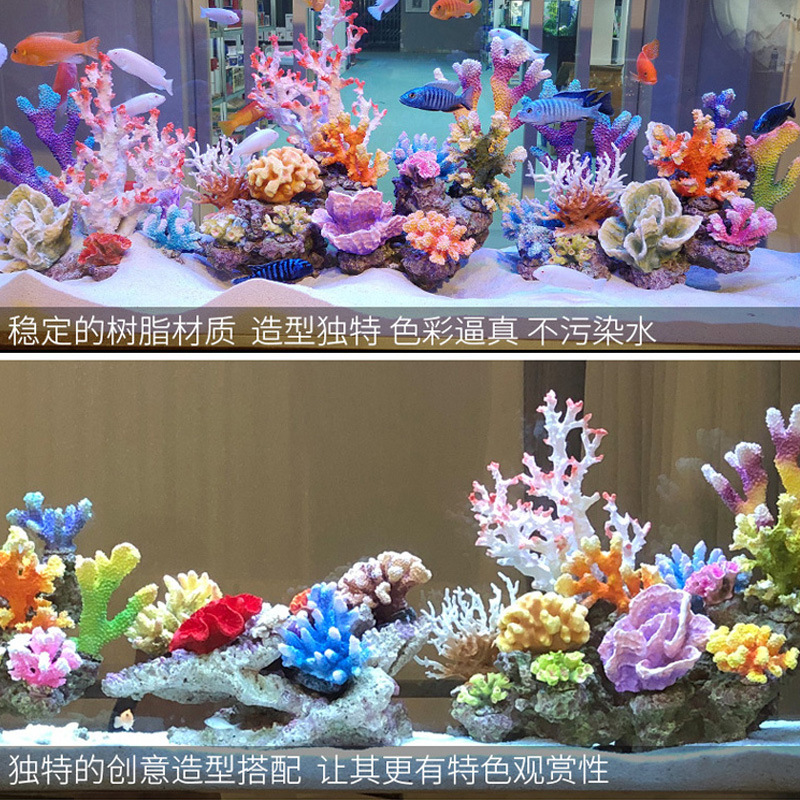 Small Tank Coral Tree Landscap - Marine Aquarium Epoxy ulasan dan harga