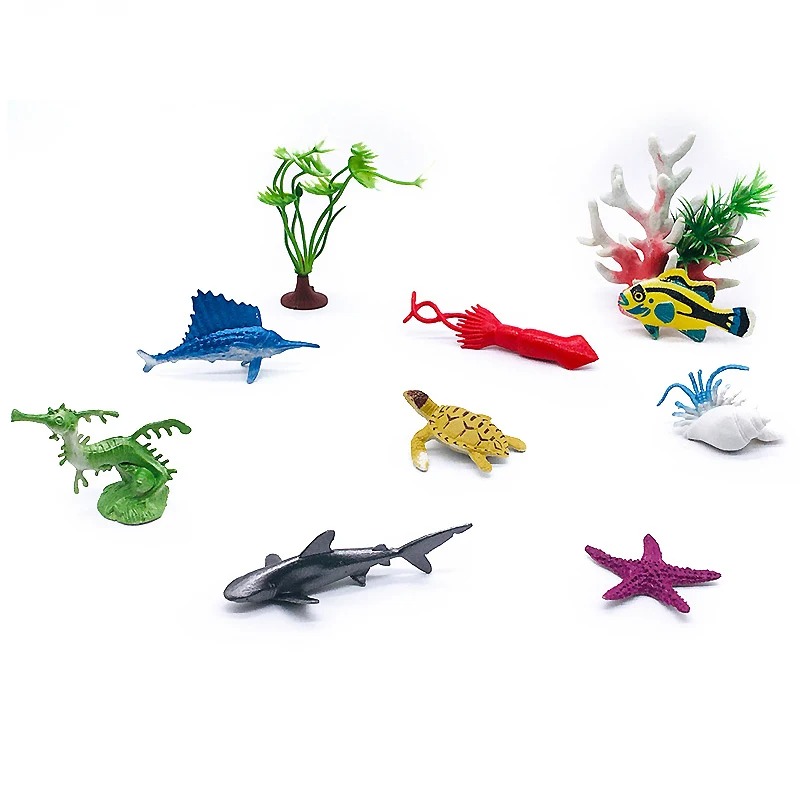 56-Piece Underwater World Mode - Marine Coral ulasan dan harga