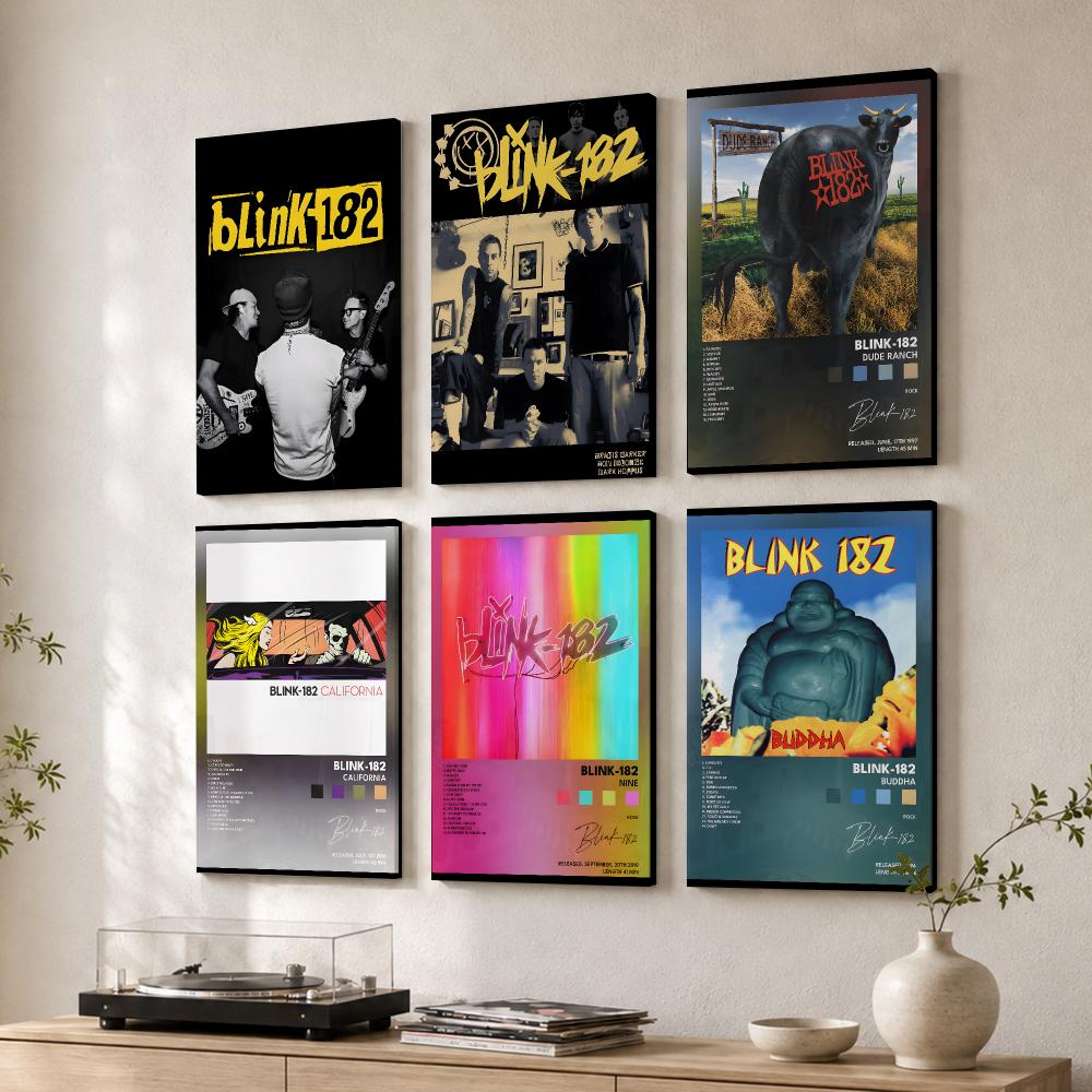 Rock Band B-Blink 182 Framed W - Live Rock ulasan dan harga