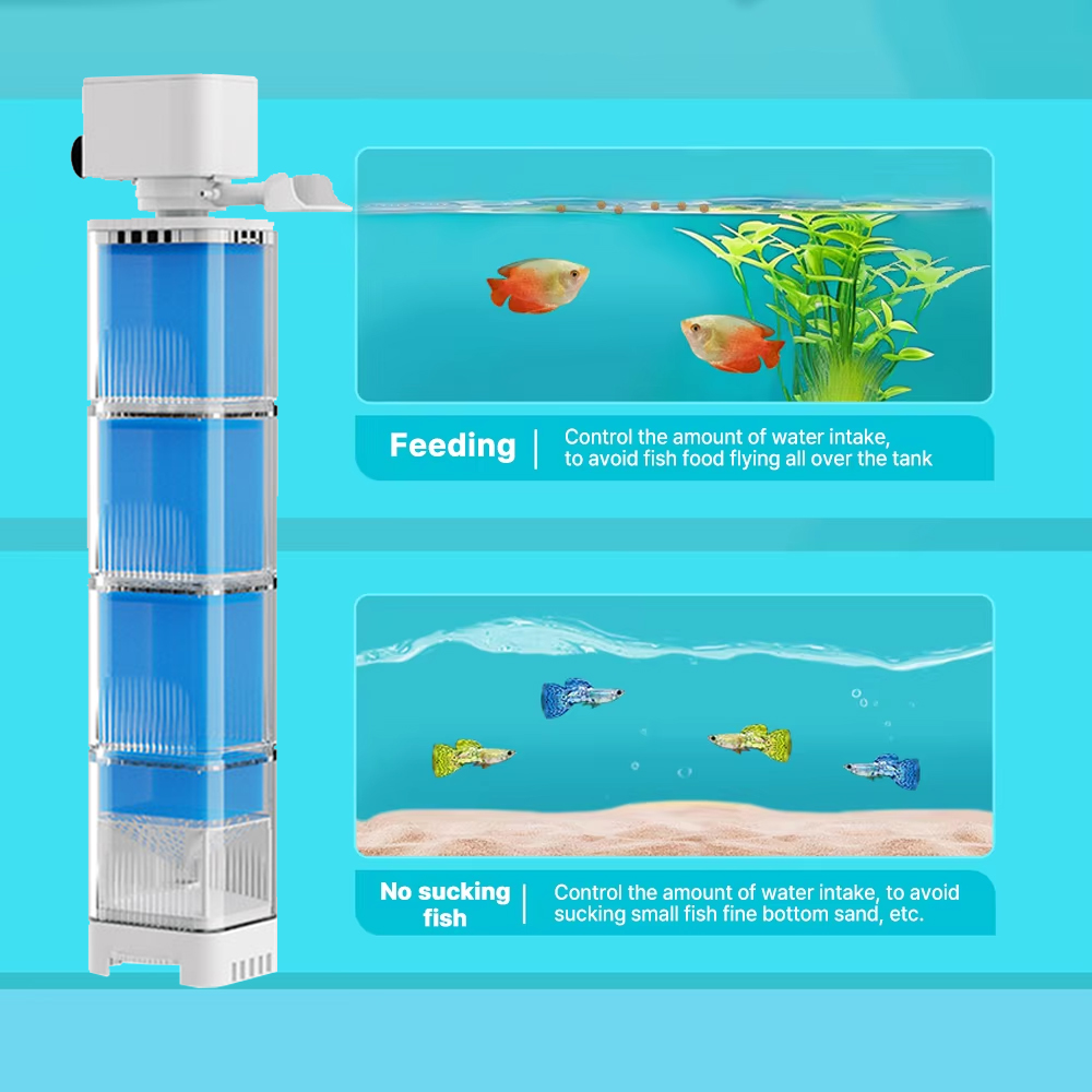 Aquarium Filter Pump Fish Tank - Reef Tank Filter ulasan dan harga