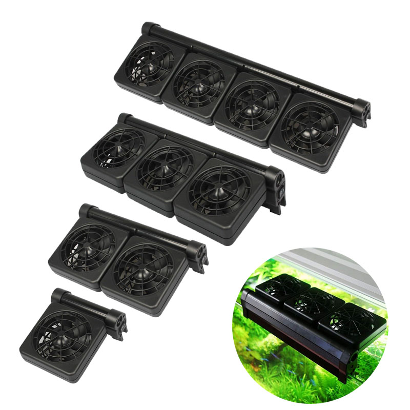 1/2/3/4 Aquarium Fans Chillers - Saltwater Tank ulasan dan harga