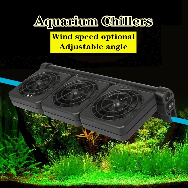 1/2/3/4 Aquarium Fans Chillers - Saltwater Tank ulasan dan harga