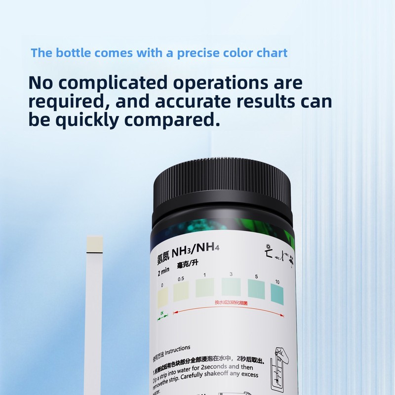 8-in-1 Aquarium Test Strips -  - Saltwater Tank ulasan dan harga